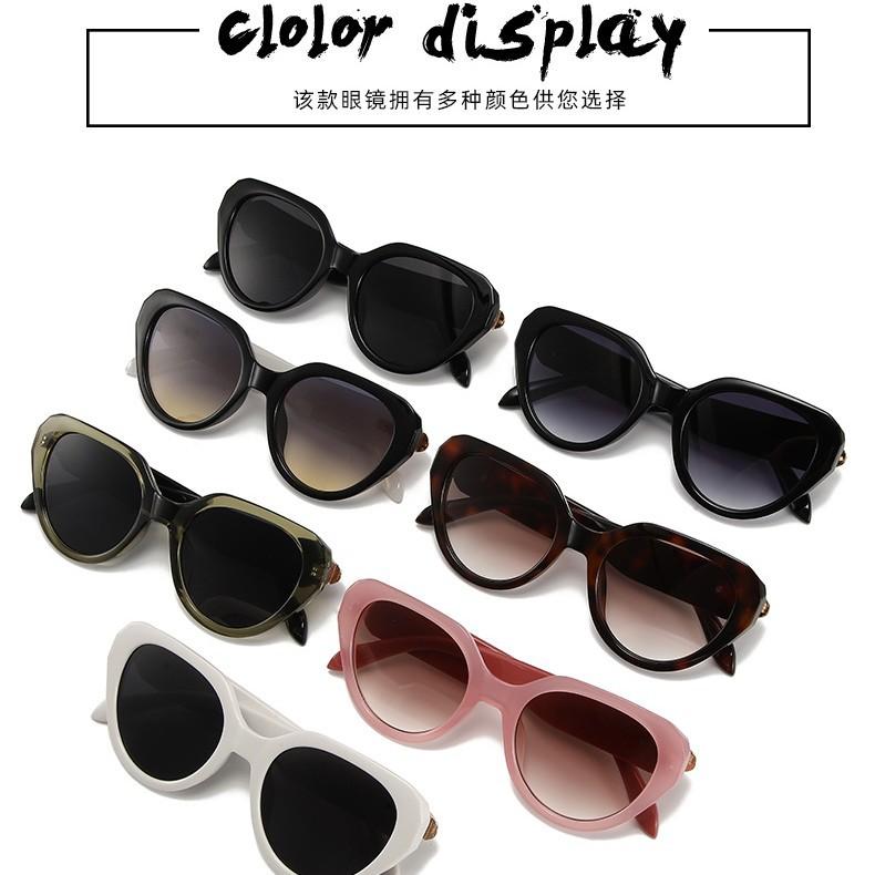 Gm Sunglasses Retro Uv Resistant Sunglasses Sunglasses Sunscreen Large Frame Sunglasses Women