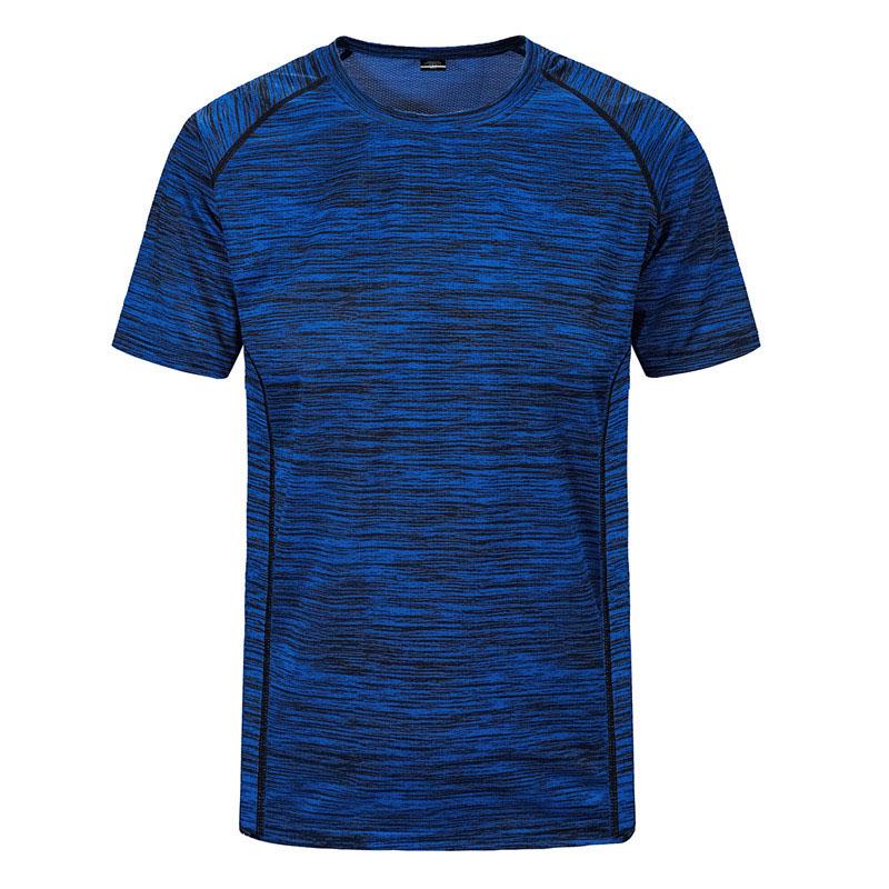 Schnelltrocknendes Herren Freizeit-T-Shirt Gyms Fitness Top T-Shirt Herren Sportbekleidung