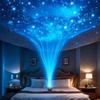 Northern Light Projector RGB Atmosphere Night Lights Remote Control USB Aurora Projection Lamp 360° Rotate for Home Party Decor