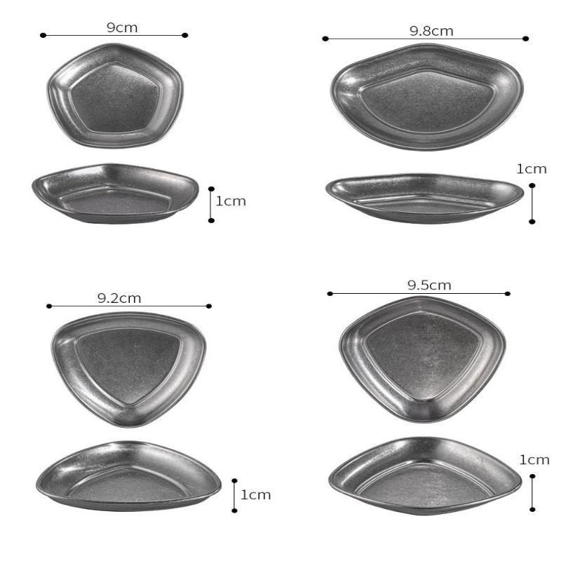Coffee Beans Dose Trays Sprayer Stainless Steel Teaspoon Coffee Bean Dosing Cup Weighing Tray Vessel Coffee Bean Spoon Shovel