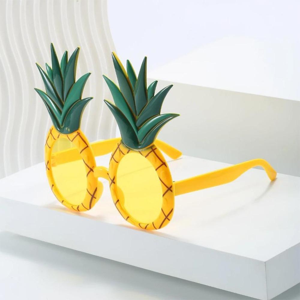 Cartoon Sunglasses Strawberry Pineapple Fruit Shaped Party Sun Glasses Funny Po Booth Props for Summer Hawaiian Supplies