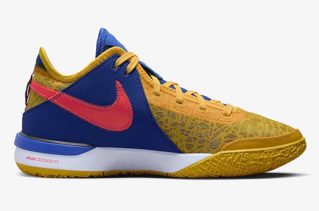 DZ2916-700 Titan × Nike Zoom LeBron NXXT Gen University Gold