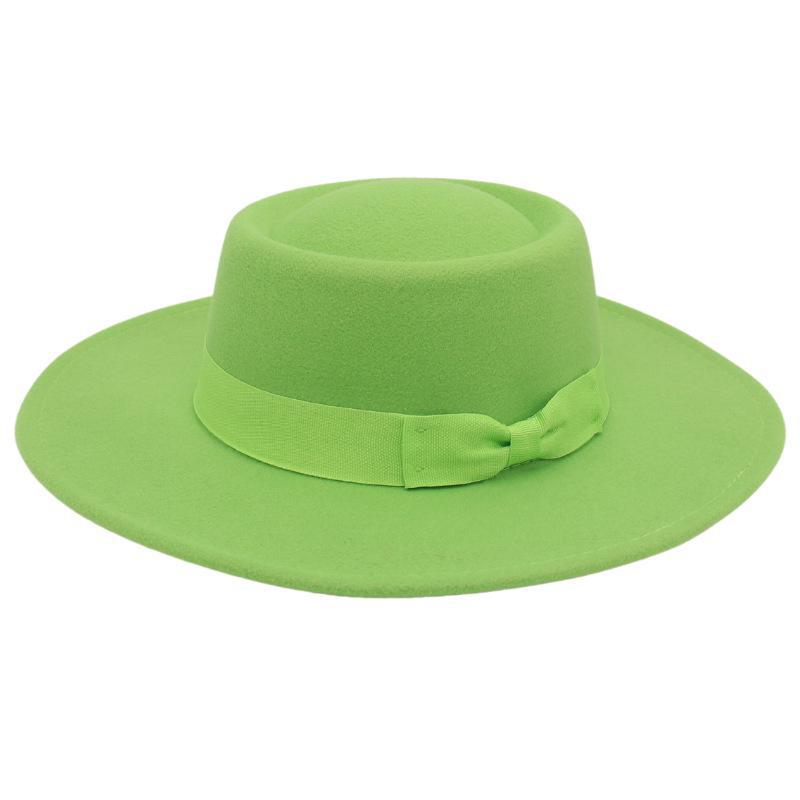 

Фетровая шляпа из кашемира в корейском стиле с полями-куполами Adult (57-60cm)