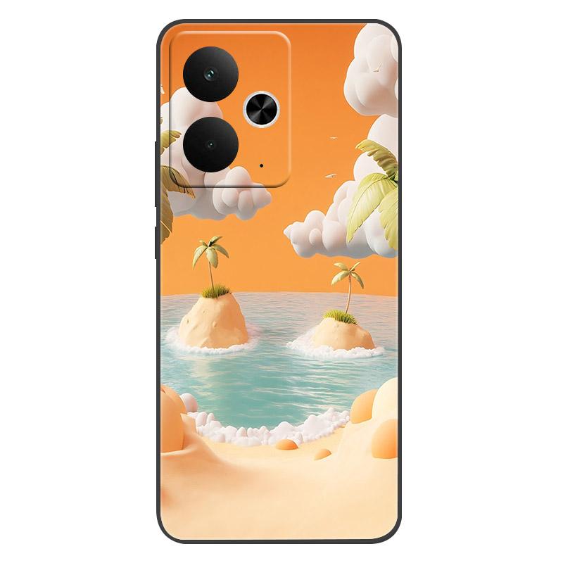 For Realme 14T 5G Case Soft Silicone Bumper For Realme14T Case Realme14T 5G Phone Cover RMX5078 Coque Fundas Shockproof Shell