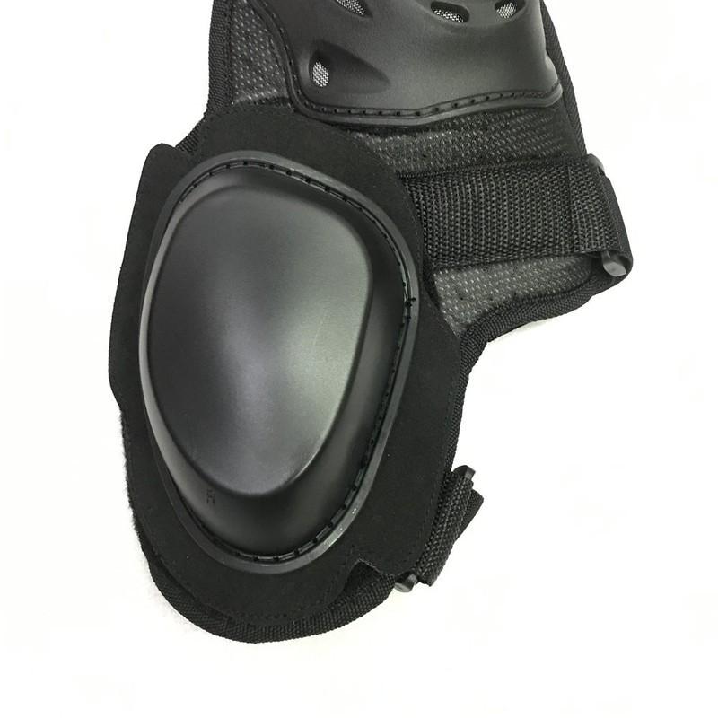Ginocchiere per Moto con Protezione Anti-Abrasione Rimovibile Sicurezza in Curva Equipaggiamento Protettivo per Ciclismo