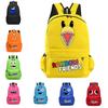 Rainbow Friends Original Design Canvas Backpack For Children Medium Size 20-35l Capacity