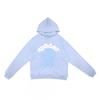 Sp5der Mikina Oversized Bavlněný Pulovr S Pěnovým Potiskem Písmen Unisex Streetwear Mikina Pro Teenagery Dospělé