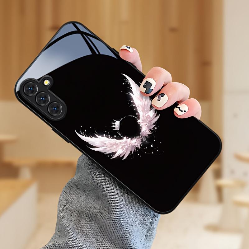 SimplicityTrend Zarif lüks Üst düzey Telefon Kılıfı Cam Telefon Kılıfı Samsung Galaxy S26 S25 S24 S23 S22 S21 FE,Ultra,Plus için