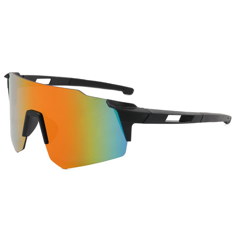 New Colorful Color Changing Cycling Sunglasses Bicycle Sports European American Outdoor Windproof Sand Protective Goggles