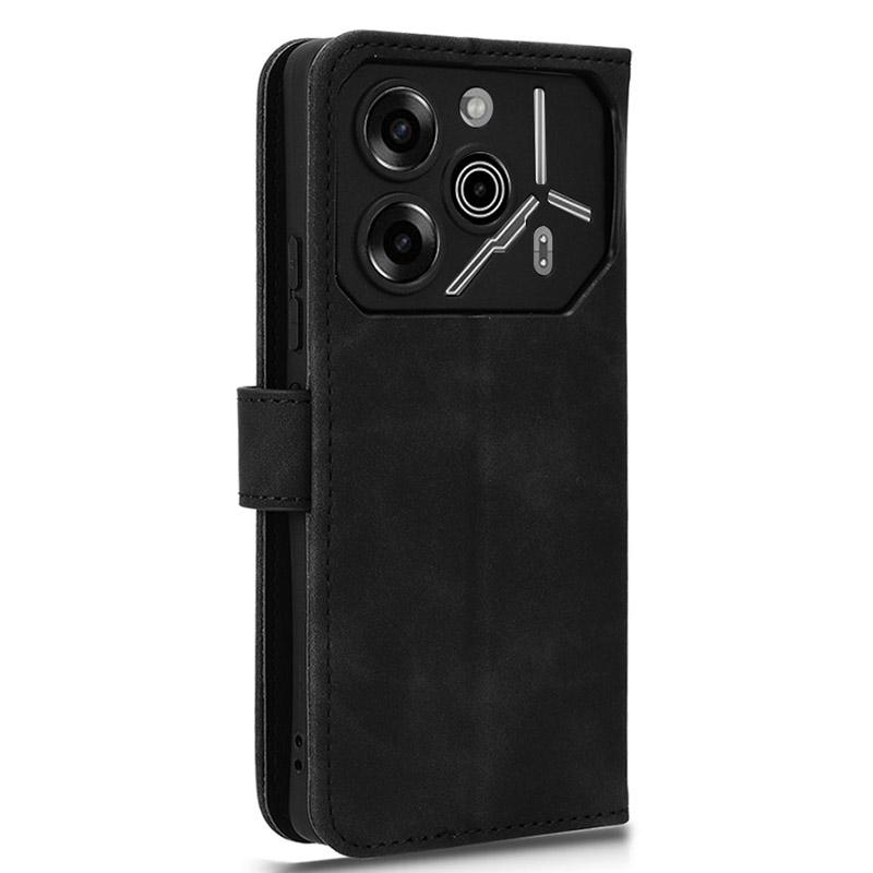 For TECNO Pova 6 Pro 5G Case Skin-Touch Texture Foldable Stand Phone Cover