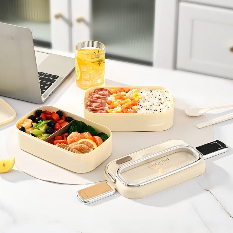 

ZISIZ 304 Stainless Steel Insulated Leak-Proof Lunch Box