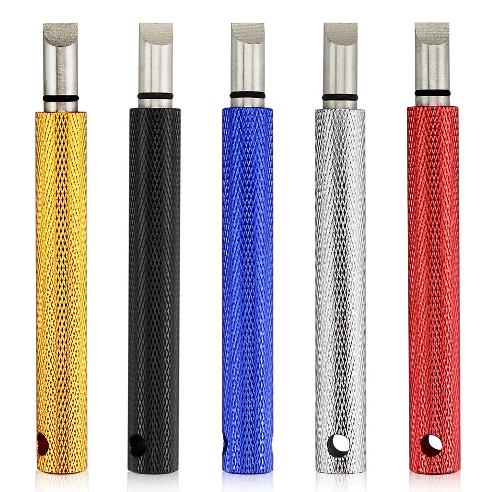 1pc Golf Wedge Iron Groove Sharpener Club Cleaner Cleaning Tool Square Golf Groove Cutter Tool Golf Training Aids 5