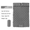 Ultralight Portable TPU Inflatable Camping Pad - Moisture-Proof, Single/Double, Foot-Press Design
