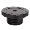 Gugxiom Steering Wheel Adapter 70mm PCD Steering Wheel Adapter Quick Release Steering Wheel Plate Adapter Steering Boss Steering Wheel (Black-2)