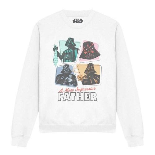 Star Wars Unisex Adult A Most Impressive Father Sweatshirt