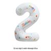 32" Rainbow Jelly Gradient Aluminum Foil Balloon for Birthday, Festival, Wedding Party Decorations