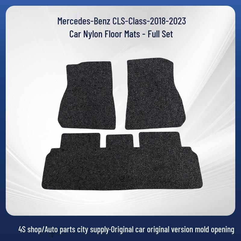 Wear-Resistant Nylon Floor Mats for Mercedes-Benz CLS-Class (2018-2023)