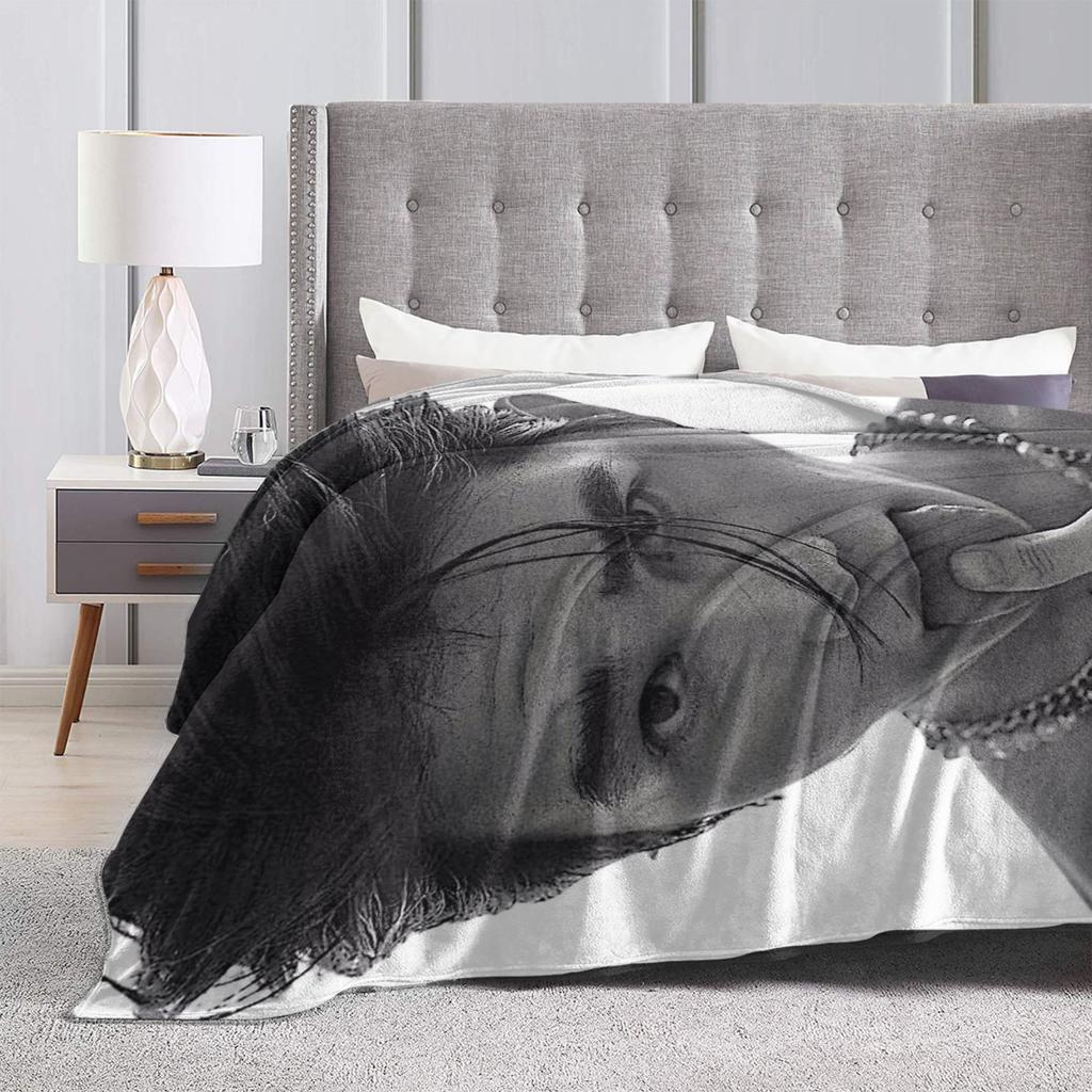 Jeff Satur Warm Soft Blanket Students Plush Throw Blanket Novelty Living Room Flannel Bedspread Sofa Bed Cover