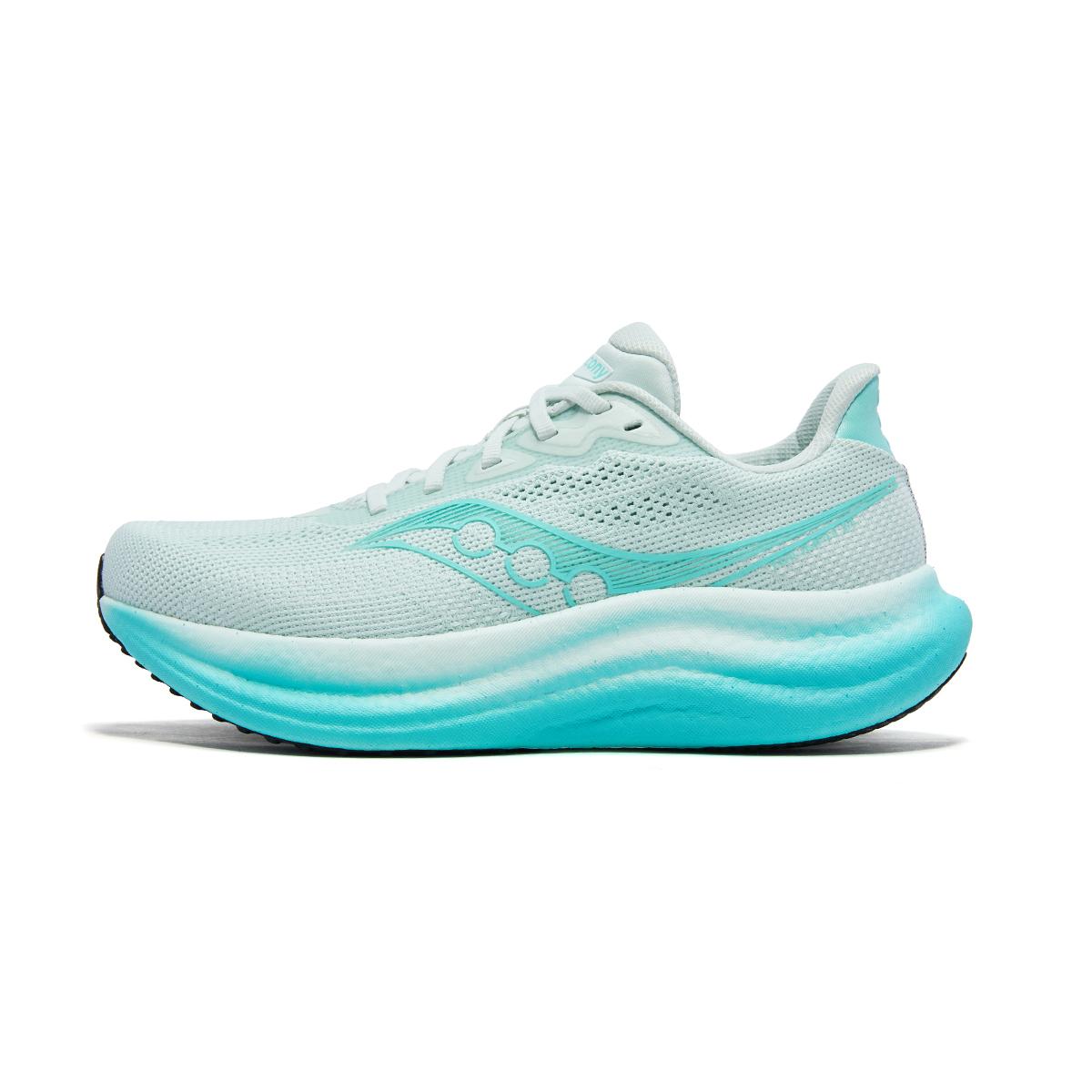 Saucony Triumph 23 Comfortable Soft Cushioning Durable Training Running Shoes Unisex sneaker Light-Green S31023-565 46