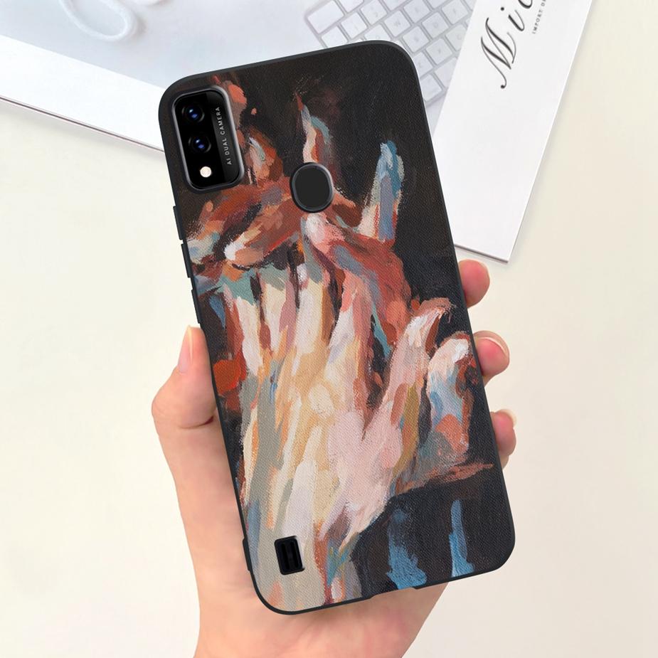For ZTE Blade A51 Case BladeA71 Cute Fashion Cartoon Cover Soft Silicone Phone Case For ZTE Blade A71 A7030 BladeA51 Funda Coque