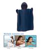Hooded Bath Towel for Kids Quick Dry Bath Poncho Towel for Beach Swimming Pool