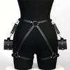 Leather BDSM Kit Handcuffs Sex Toys Games For Couples Body Harness Cuffs Bondage Straps Erotic Adult Sex Toys for Party Sexy