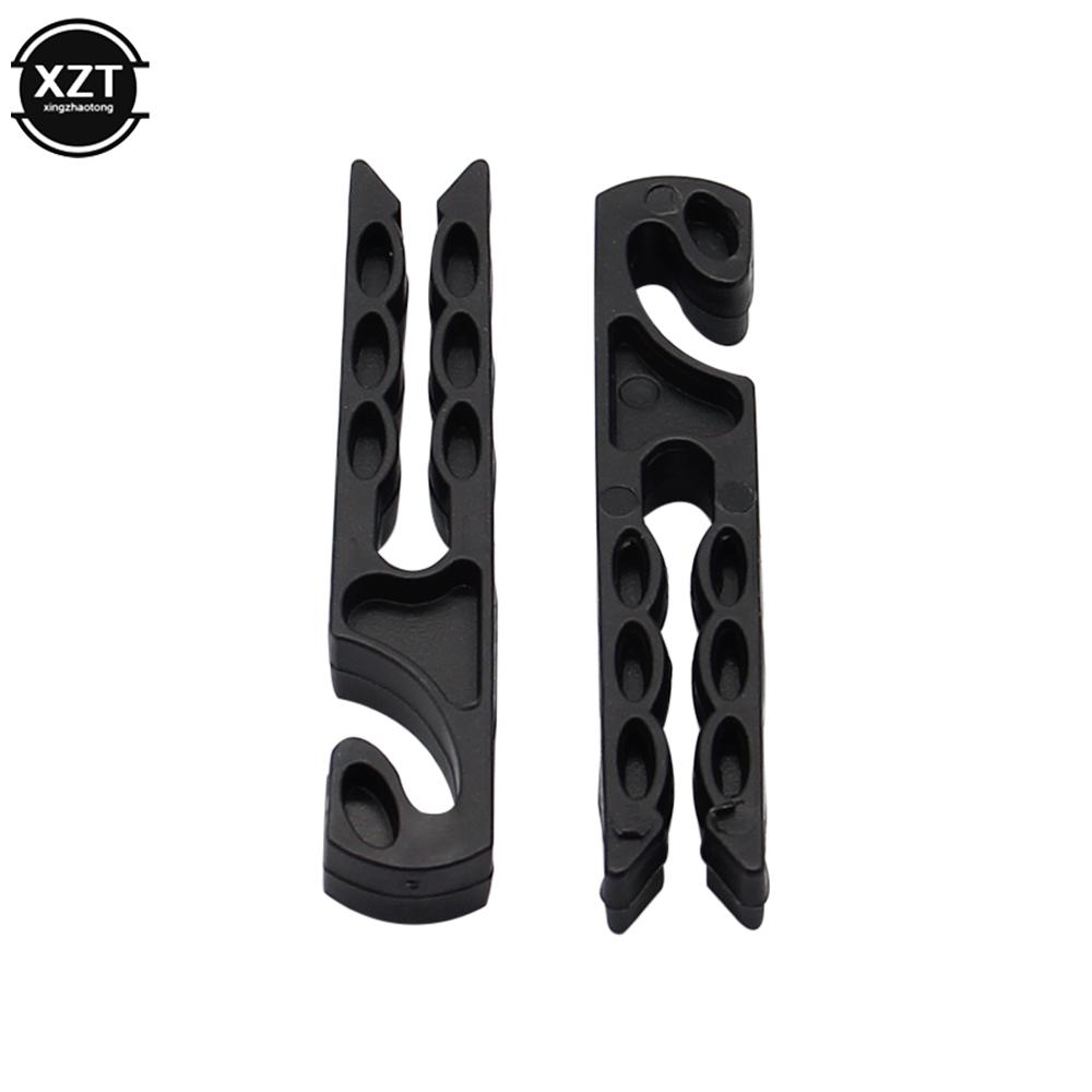 

2 шт. Зажим для кондиционера автомобиля, держатель для очков, крючок для ключей и наушников, портативная подставка для телефона, органайзер для хранения в салоне автомобиля чёрный