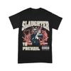 Slaughter to Prevail Band Grafik Vintage Unisex T-Shirt Unisex Rundhalsausschnitt 100% Baumwolle Kurzarm Y2k Oversized Mode Beliebtes T-Shirt