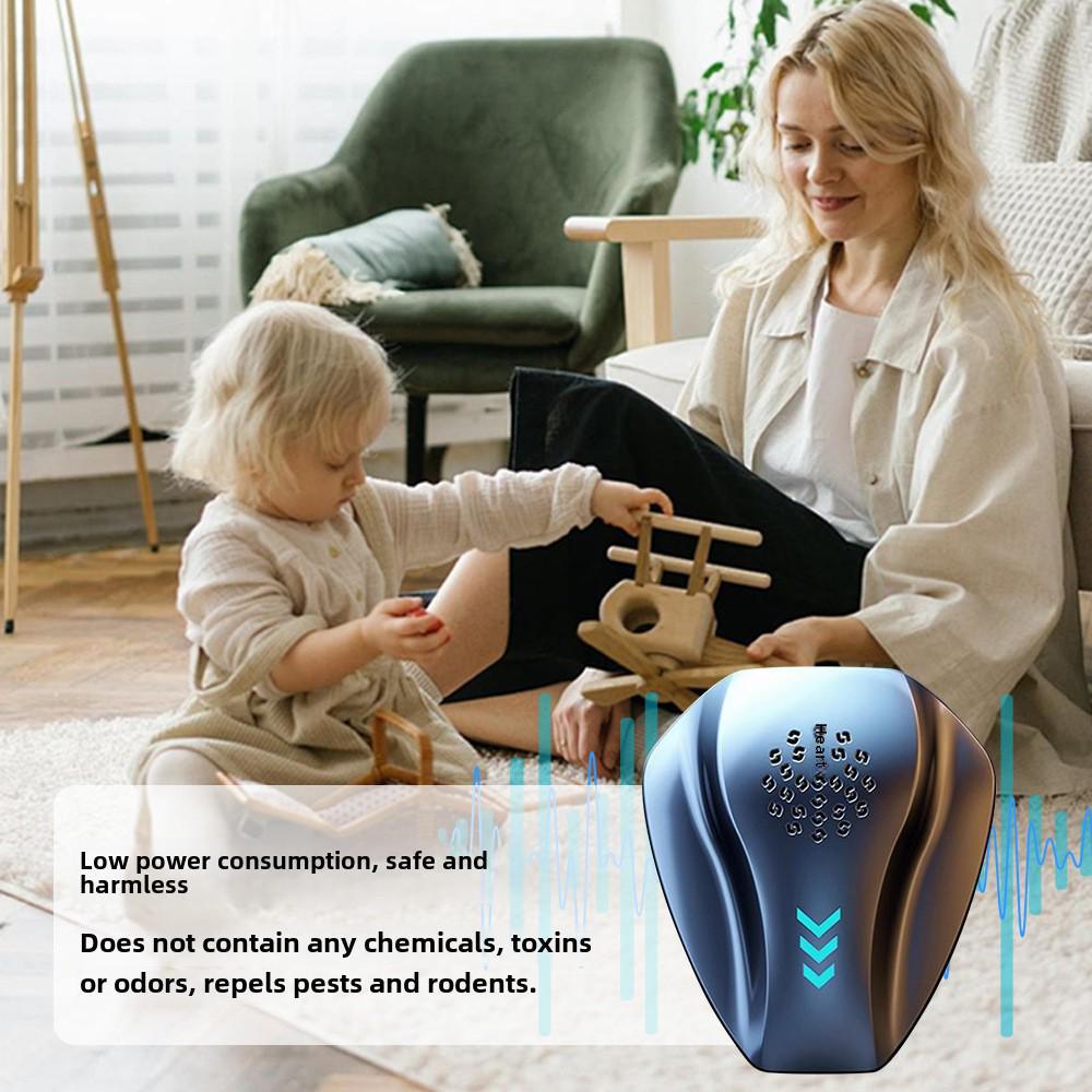 Ultrasonic Silent Pest Repeller: Mouse, Mosquito, and Cockroach Deterrent