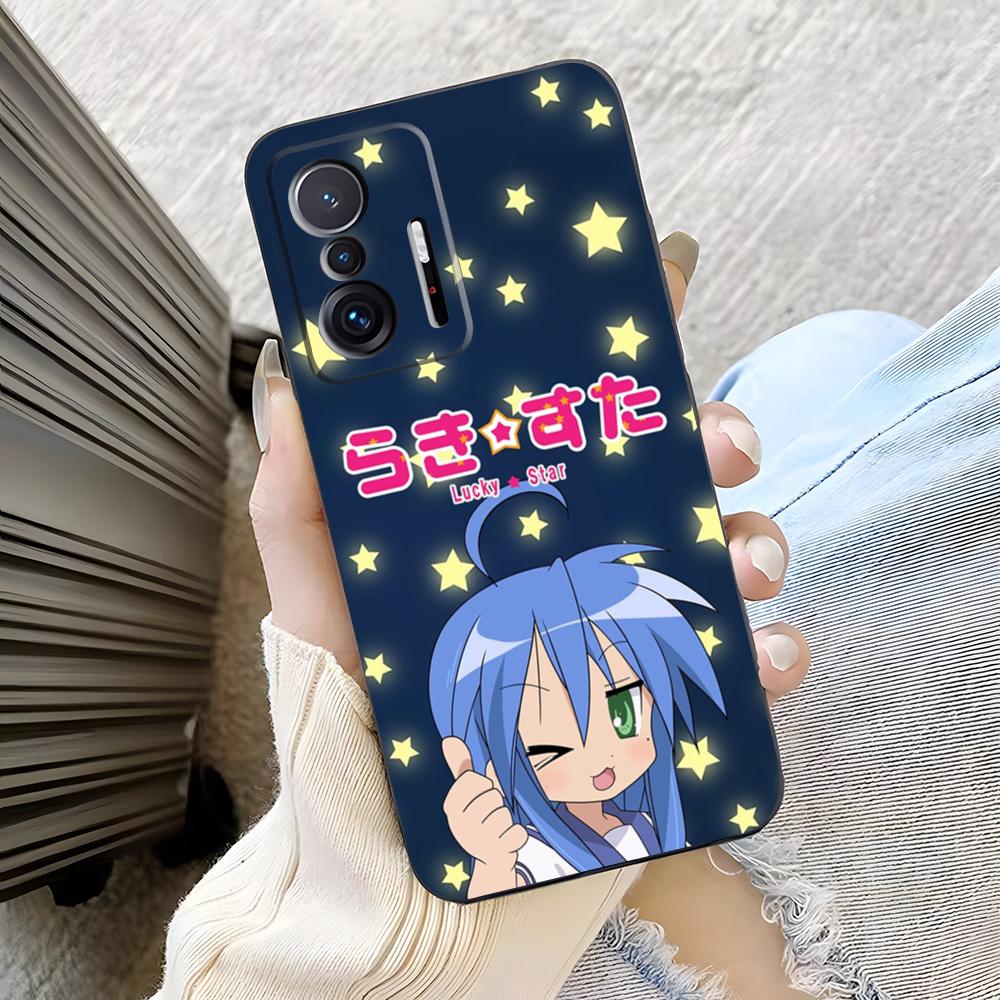 Anime Lucky Star Phone Case For Xiaomi Poco M7 M6 M5 M4 4g 5g F7 F6 X7 X6 X5 Ultra Pro Silicone Cover