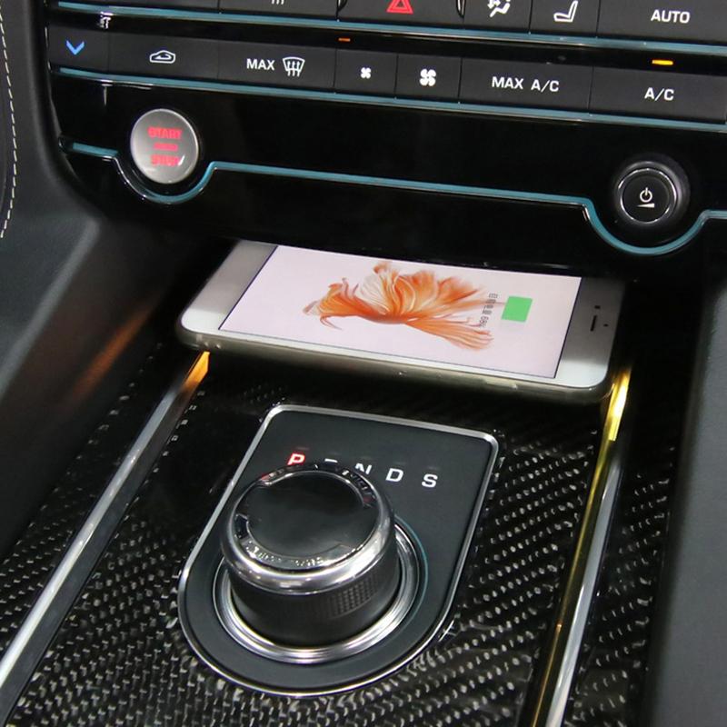 15W Car wireless charger for Jaguar XE XF XFL F-PACE 2016 2017 2018 mobile phone charger charging pad charging holder