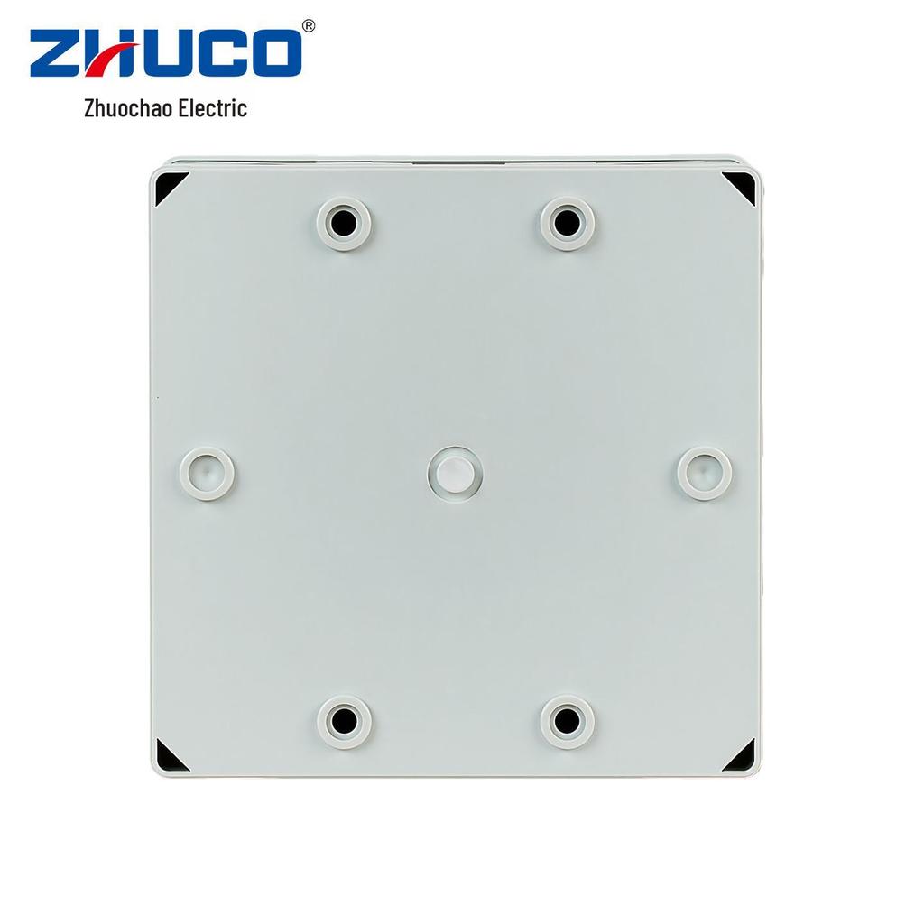 Zhuochao SZW26-160/D202.2BF Universal Changeover Switch: 2 Sections, 3 Gears, Protective Box