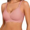 Reggiseno Senza Ferretto Senza Cuciture Taglie Forti: Comodo, Bello, Anti-Caduta, Design con Bustino Raccolto