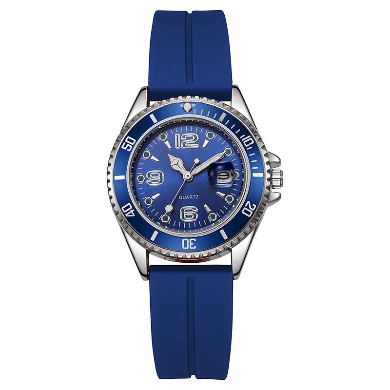 

1/2 шт. Модные мужские часы Роскошные часы-календарь Мужские часы Светящиеся стрелки Повседневный силиконовый ремешок Кварцевые наручные часы Reloj