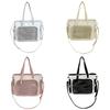 Student Tote Bag With Nylon Material And Zipper Closure For Casual School Travel Use
