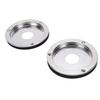 Watermelon Lights Bunk Adapter Stainless Steel Round Marker Light Bezel Cover for Trucks Trailers