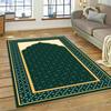Muslimischer Islam Gebetsteppich zur Wohnzimmerdekoration Teppiche Zuhause Sofa Kaffeetisch Rutschfest Schlafzimmer Bettseite Bodenmatte Waschbar