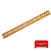 33cm Old-Fashioned Bamboo Ruler for Sewing & Clothing