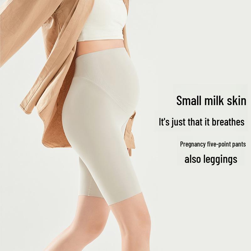 

Maternity Belly Support Shorts - Lightweight Spring/Summer Pregnancy Wear XL