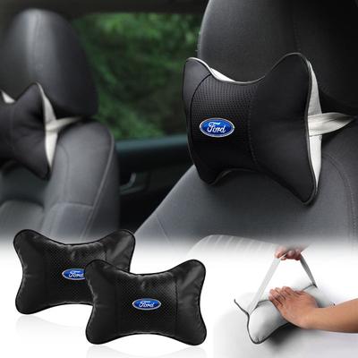 Poduszki na szyję do samochodu Poduszka pod zagłówek samochodowy Podparcie siedzenia Artykuły samochodowe Dla Focus Mk2 Mk3 Fiesta Ranger Mondeo S-MAX Kuga Mustang