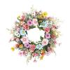 Fascinating Handcrafted Silk Daisy Wreath Adds A Touch Of Natural Charm To Your Space Ideal For Festivals And Gatherings