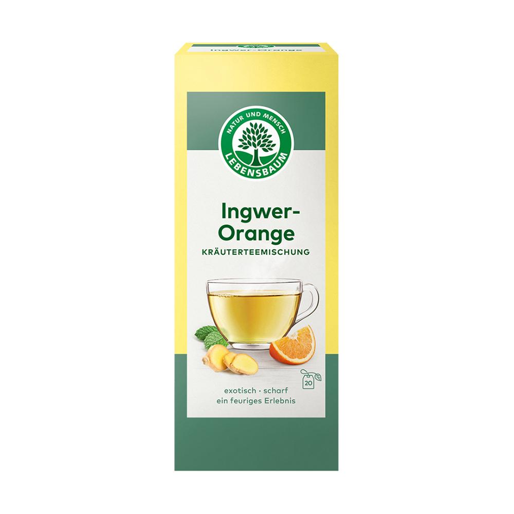 Lebensbaum Ginger-Orange Tea 20 Tea Bags