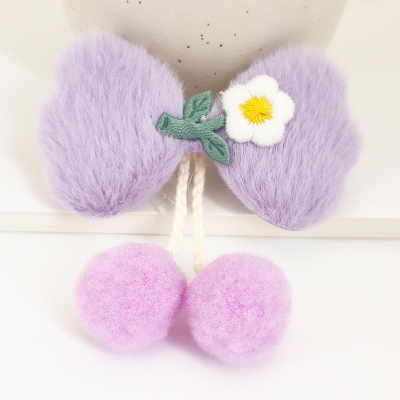 Women's Decorative Accessories: Embroidered Cartoon Flower Bowknot Fabric Patches for Clothing, Shoes, and Hats.