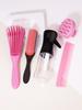 5pcs/set of professional barber accessories kit massage hair comb, hair spray bottle massage brush Special for real hair wigs