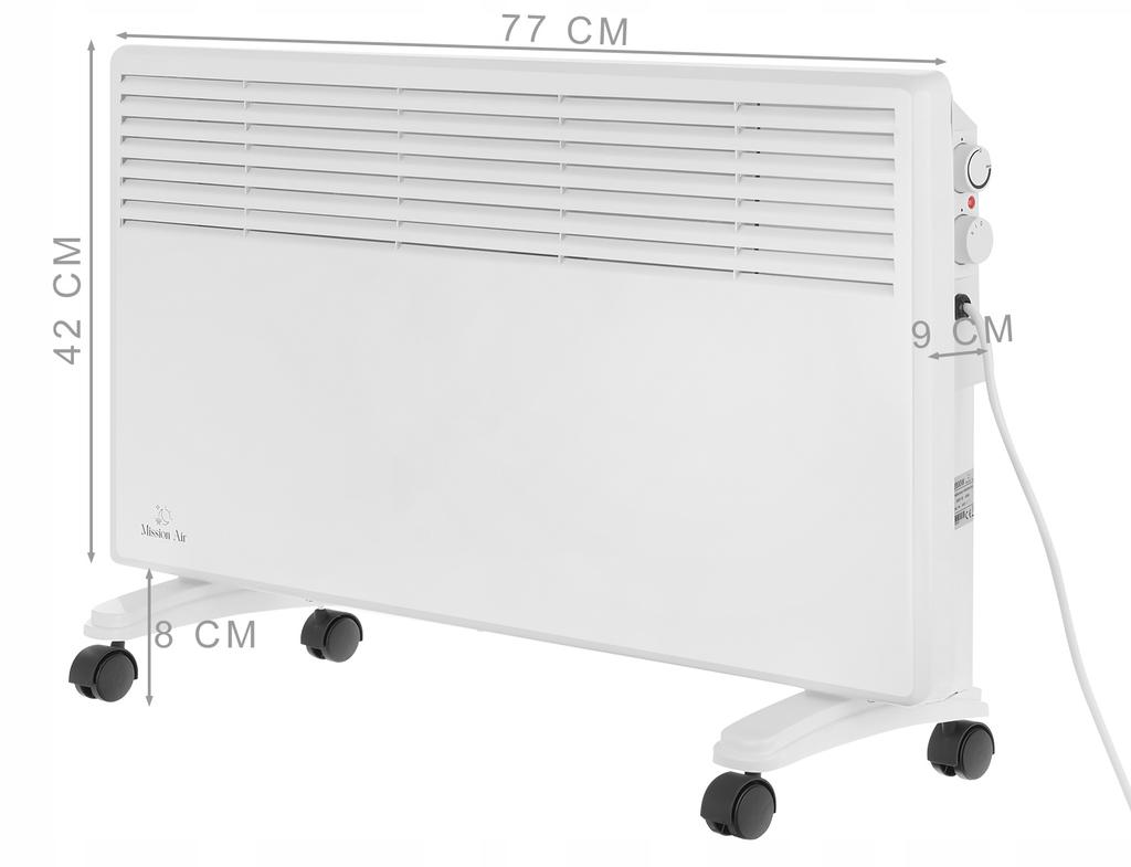 MIAMI 2000W convector heater