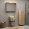 Bathroom Cabinet Set 4 Pcs Sonoma Oak 40 X 10.5 X 60.5 Cm