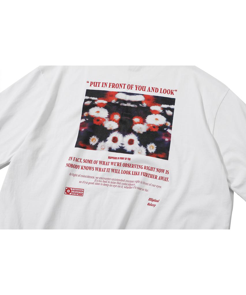 CPGN STUDIO Put In Flower White Short Sleeve T-Shirt