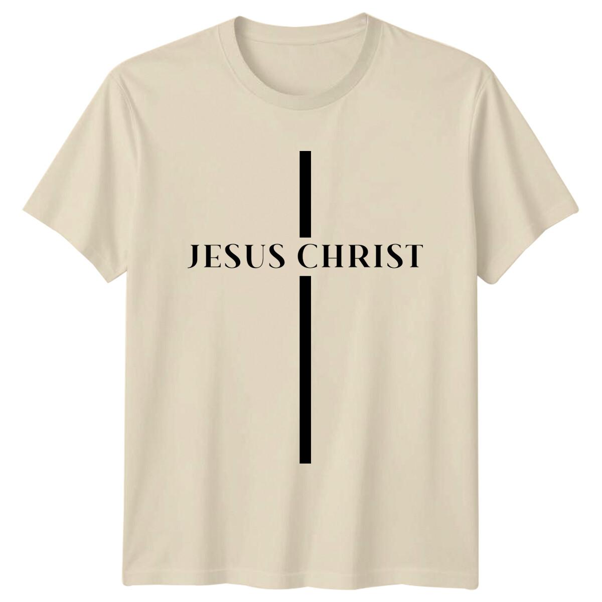 Jesus Christ Cross Graphic Christian Faith T-Shirt M