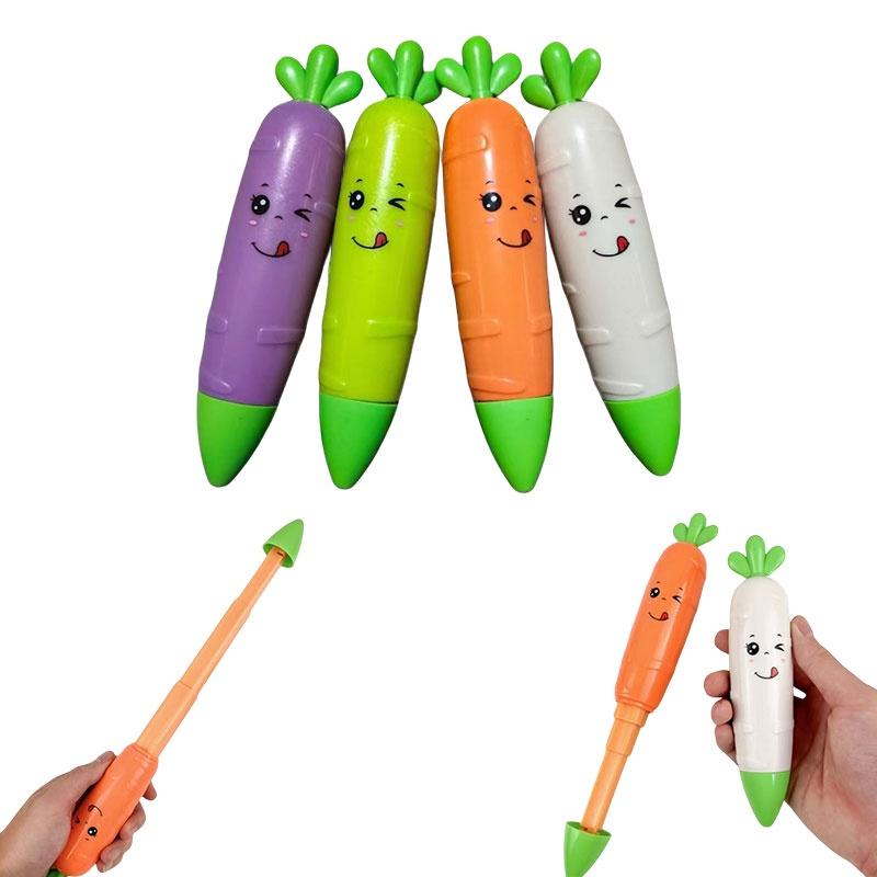 Stretchable Carrot Sword Toy For Kids Realistic 3d Gravity Knife Anti-stress Plaything