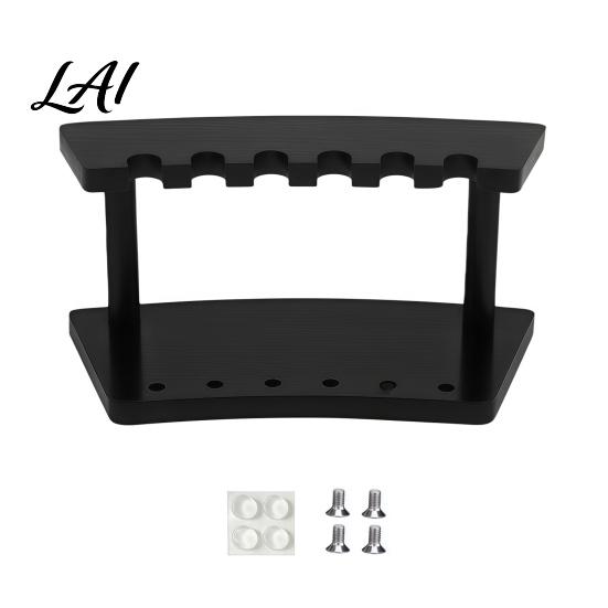 Wall Mounted Dart Rack Holder Stand with 6 Slot Durable Acrylic Organizer Compact Professional Display Rack for Game Room Storage And Organization